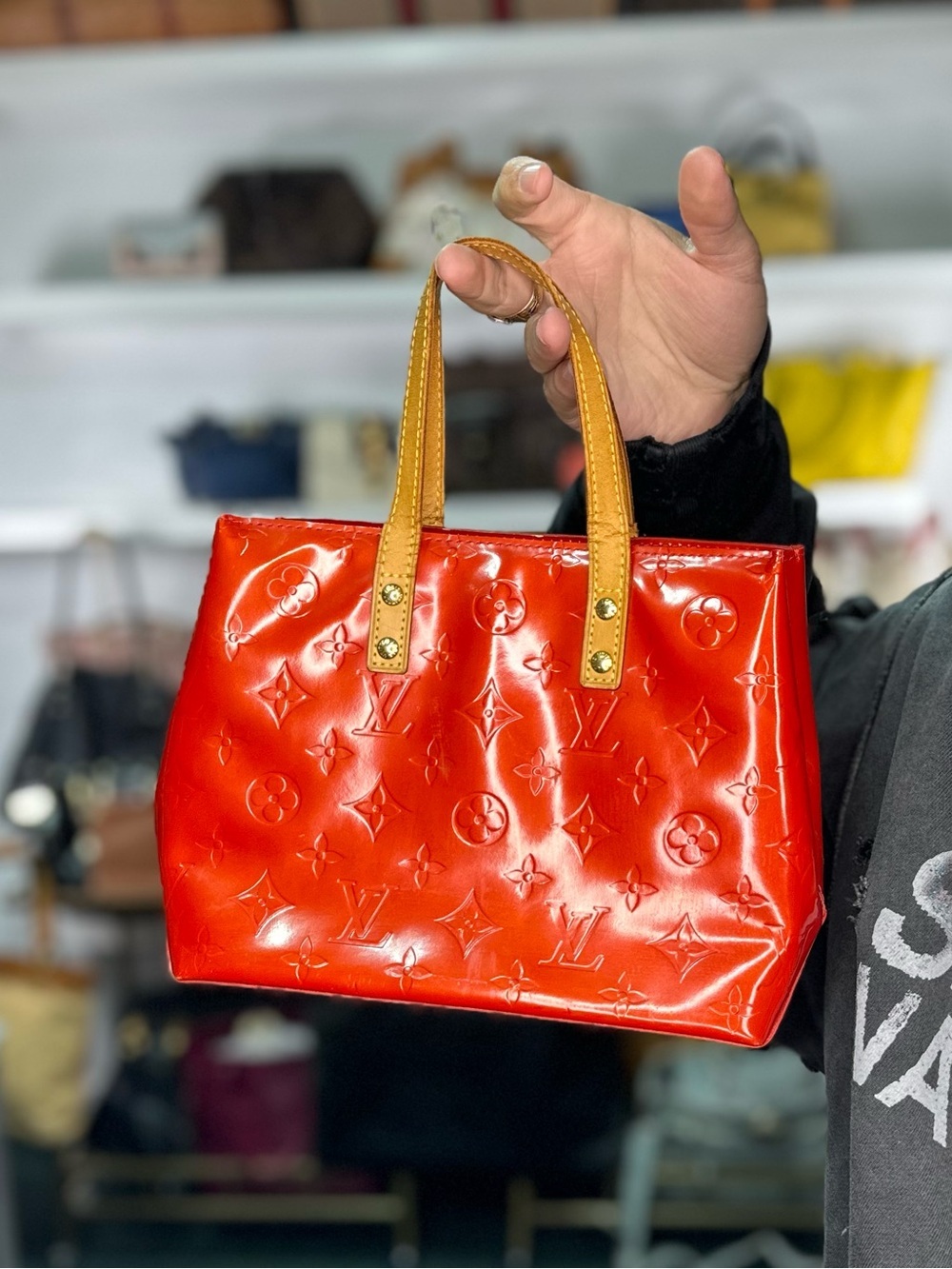LV Vernis Tote